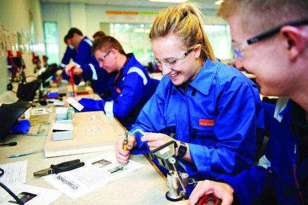 Apprenticeship scheme run by EDF Energy and Babcock has already had a real impact in the workplace