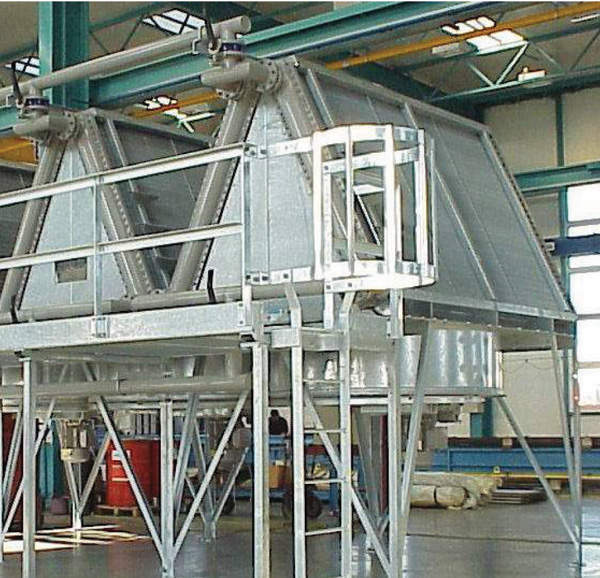 Example of cooling tower configuration