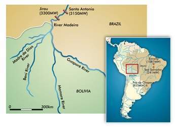 Figure 3 - The Madeira scheme's two project sites