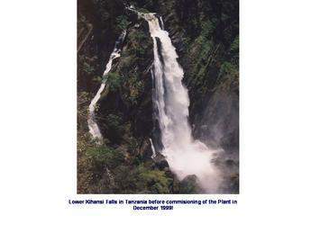 Lower Kihansi falls