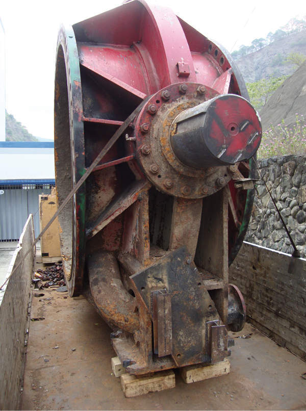 Old main inlet valves from the Binga hydroelectric facility in the Philippines.