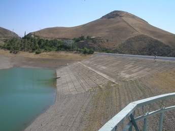 Naiman Dam - upstream