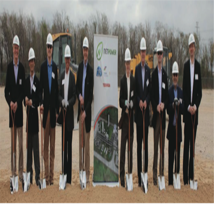 Breaking ground for a groundbreaker: the first Allam Cycle power plant