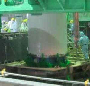 TEPCO starts removing fuel from Fukushima unit 4 spent fuel pool