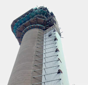Windscale chimney decommissioning work progresses