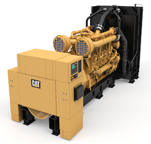 New cat diesel genset with improved power density