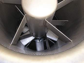 Wells turbine