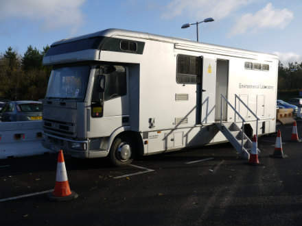 The mobile radioachemistry laboratory has been developed by the UK National Physical Laboratory and Loughborough University, with funding from the UK government and European Commission.