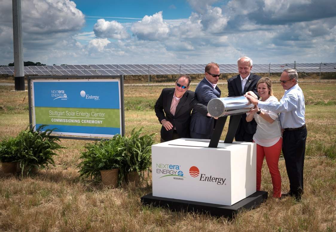 Entergy and NextEra Energy Resources commission 81MW solar plant in Arkansas