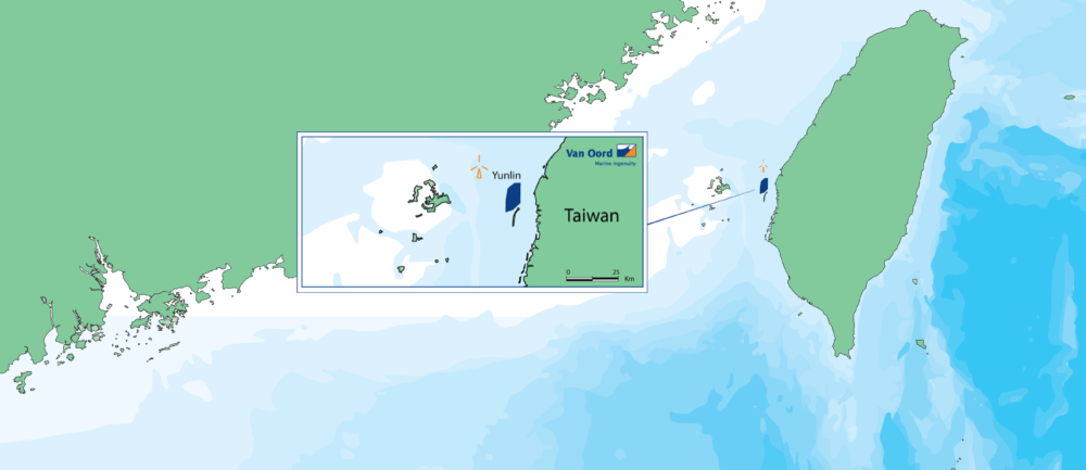 Van Oord selected as preferred contractor for 640MW Yunlin offshore wind project
