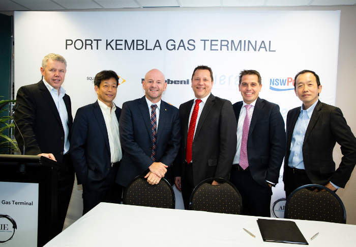 AIE selects Port Kembla as site for LNG import terminal