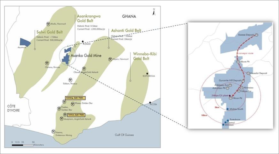 Ghana approves $185m Asanko Gold-Gold Fields joint venture