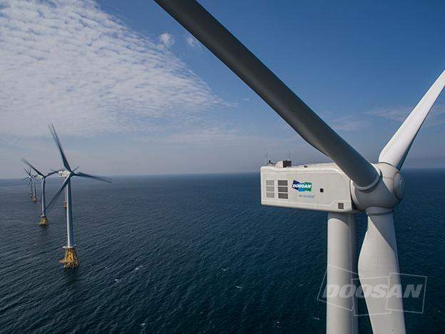 Doosan selected to develop 8MW offshore wind turbine in South Korea