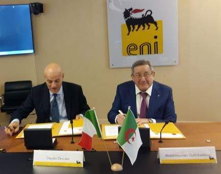 Eni, Sonatrach sign agreements to create gas hub in Algeria’s Berkine basin