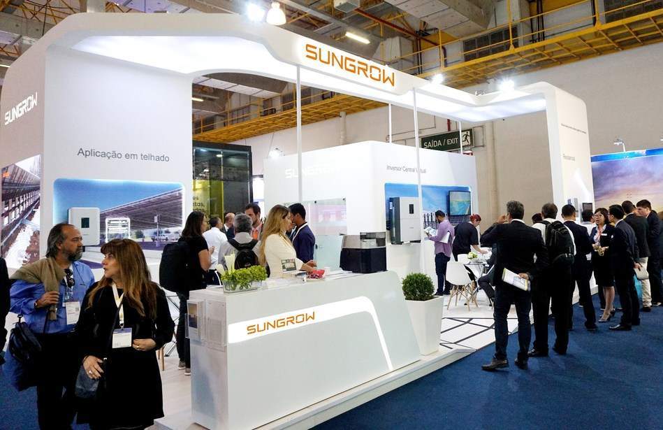 Sungrow-Booth-at-Intersolar-South-America