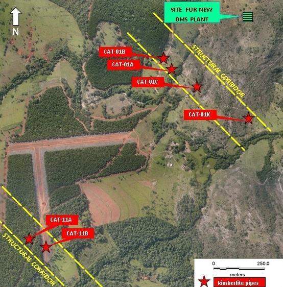 Five Star makes three kimberlite discoveries at Catalao Diamond Project