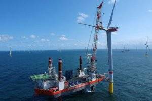 MHI Vestas install final turbine at 450MW Borkum Riffgrund 2 offshore wind farm