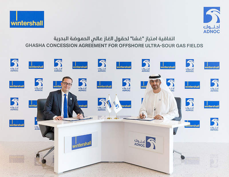 Wintershall wins 10% stake in ADNOC’s Ghasha ultra sour gas project