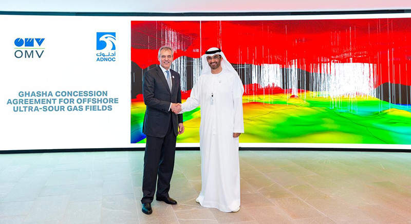 OMV wins 5% stake in ADNOC’s Ghasha ultra sour gas project