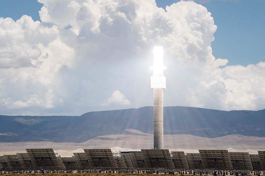 Crescent Dunes Solar Thermal Facility