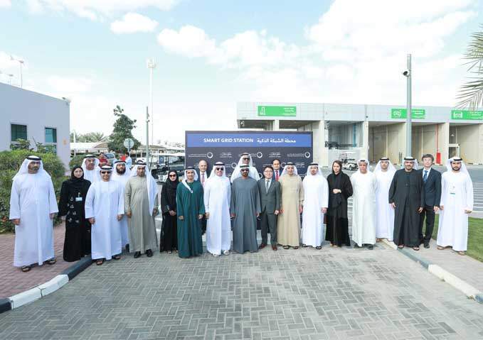DEWA’s Smart Grid Station inaugurated in Al Ruwayyah, Dubai