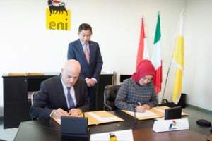 Eni and Pertamina sign MOU on low carbon products and renewable energies