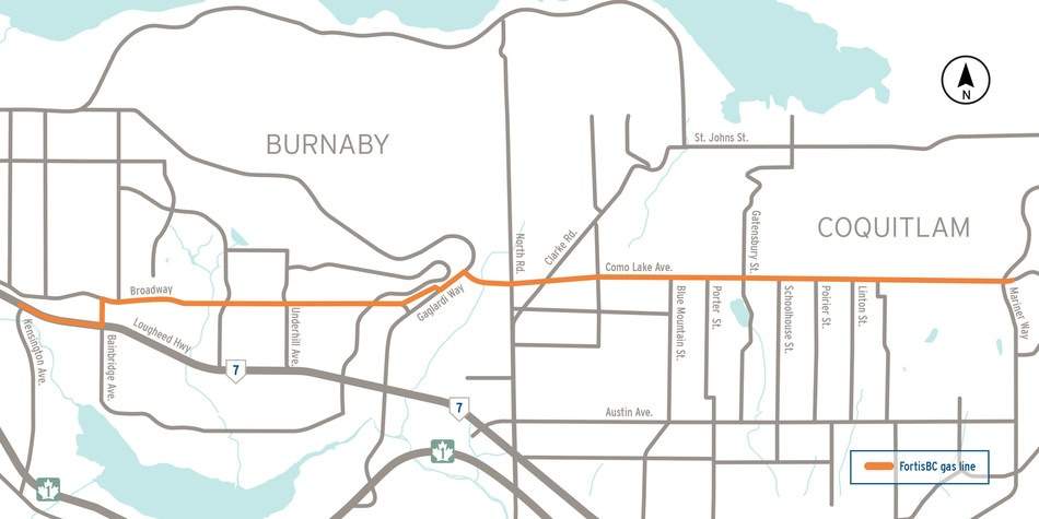 FortisBC-Construction starting soon on FortisBC Gas Line Upgrade
