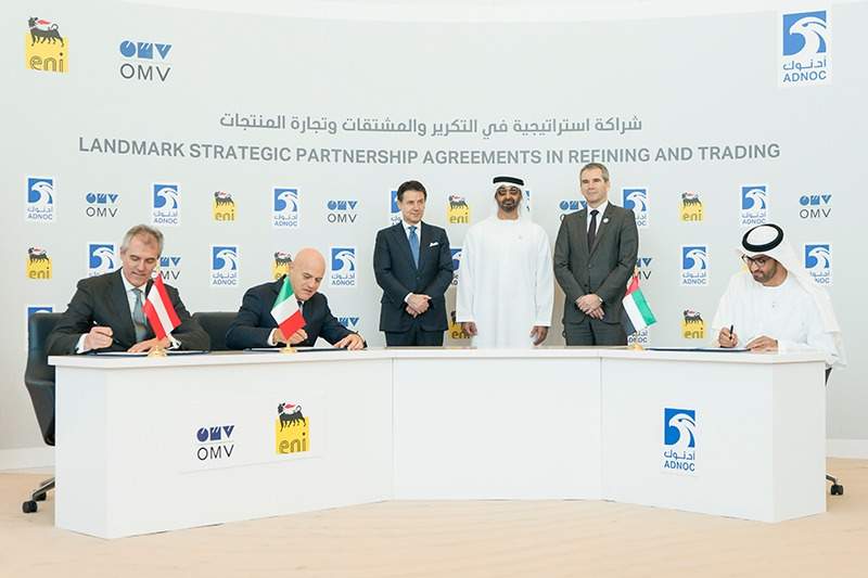 Eni and OMV to acquire stakes in ADNOC Refining for $5.8bn