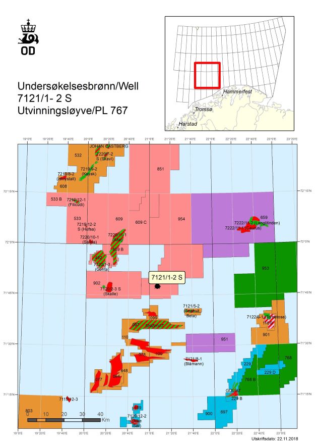 Lundin encounters dry well north of the Snøhvit field in the Barents Sea