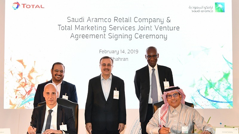 Saudi Aramco and Total invest in high-quality retail fuel network in Saudi Arabia