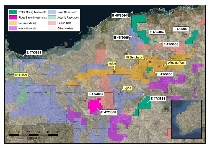 Monterey increases property portfolio in Pilbara Basin, Western Australia