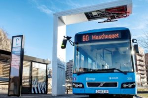 ABB electric fast chargers creating a greener Gothenburg