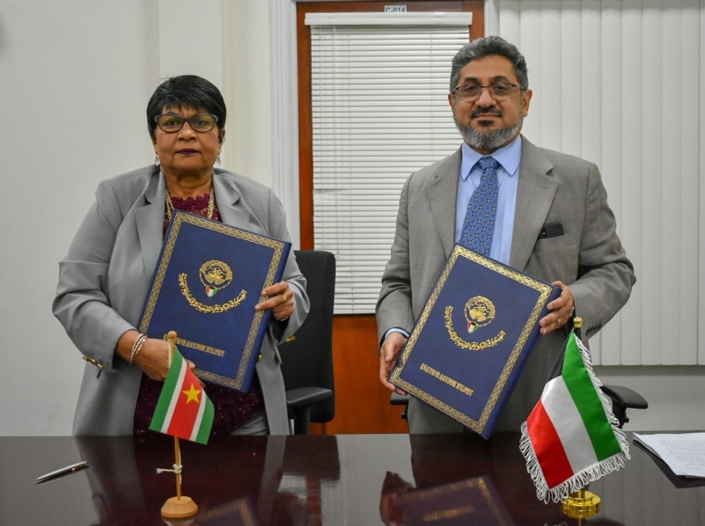 Kuwait Fund offer loan to expand distribution network in Suriname