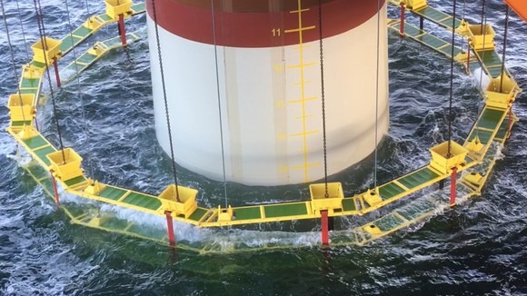Van Oord unveils new noise reduction system for offshore wind farms