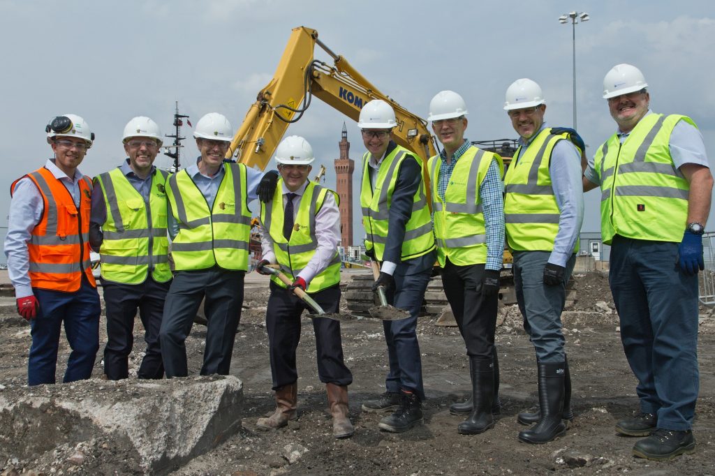 Tolent breaks ground on operations base for 857MW Triton Knoll wind farm