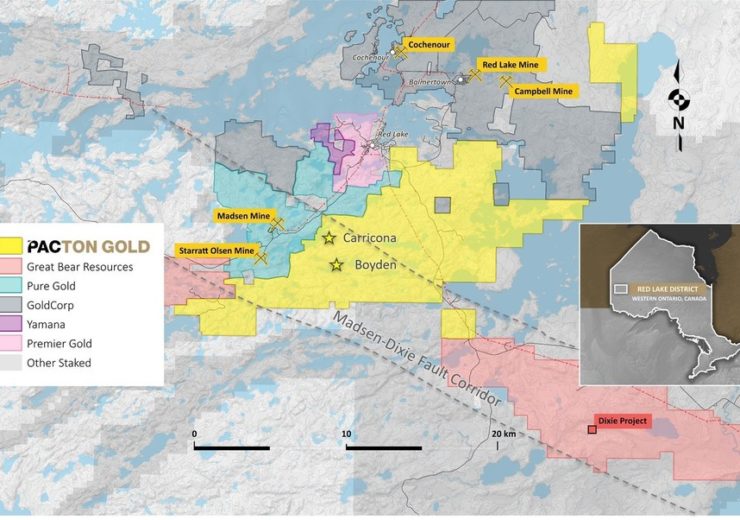 Pacton Gold secures exploration drilling approval for Red Lake Gold project