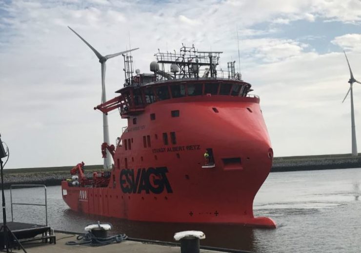 Esvagt delivers offshore wind farm service vessel for MHI Vestas