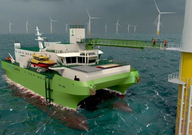 DEME Offshore unveils new service vessel for offshore wind farm maintenance