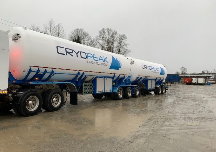 Cryopeak develops ‘Super B-train’ LNG hauling trailer
