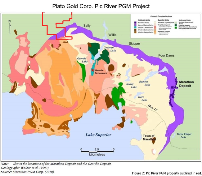 Plato Gold to acquire Pic River PGM project from Rudy Wahl