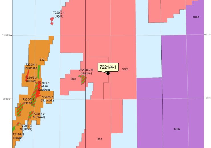 Norway grants drilling permit for well 7221/4-1 in production licence 609