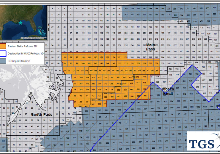 TGS announces Eastern Delta Refocus imaging program in U.S. Gulf of Mexico