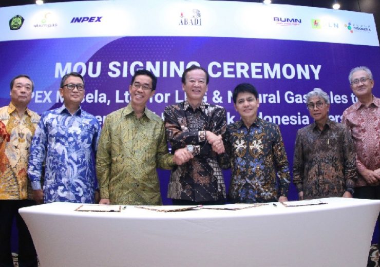 Inpex signs MoU for gas supply from Abadi LNG Project in Indonesia