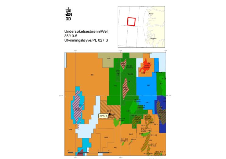 Drilling permit for well 35/10-5 in production licence 827 S