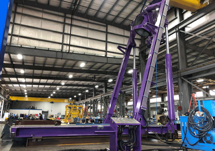 Logan Industries builds ROV A-frame for TechnipFMC for use in Gulf of Mexico