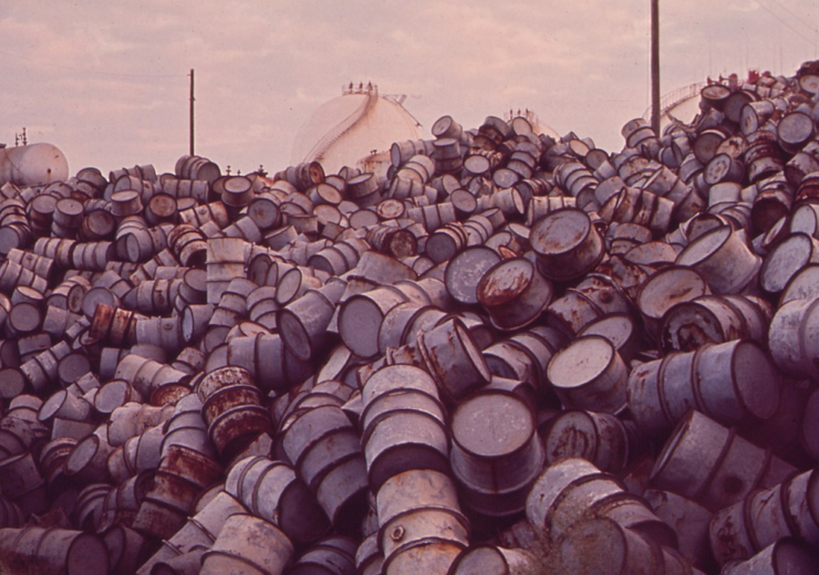 Oil Barrels - WC - US National Archives and Records Administration - John Messina