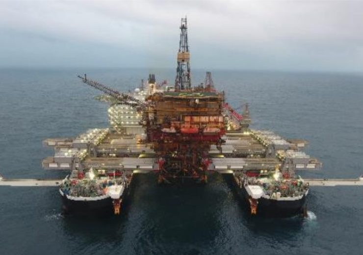 Allseas removes third platform at Brent field in North Sea