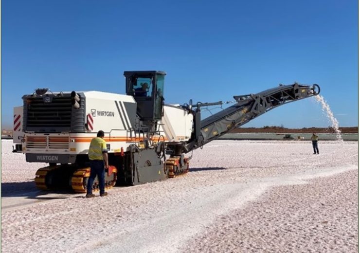 Salt harvester commissioned at Beyondie
