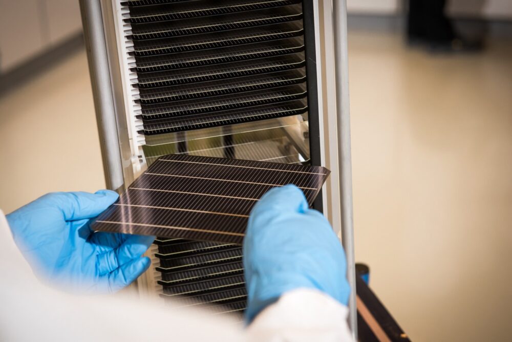 Solar cell world record