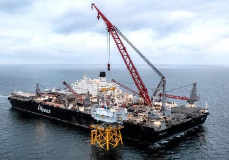 Allseas enters renewables market with offshore substation installation